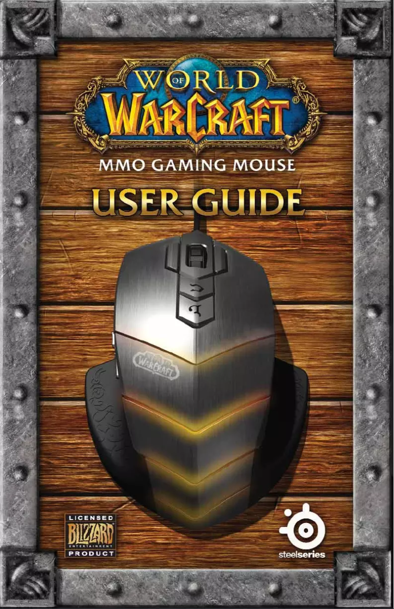 Image de la première page du manuel de l'appareil WoW MMO Gaming Mouse