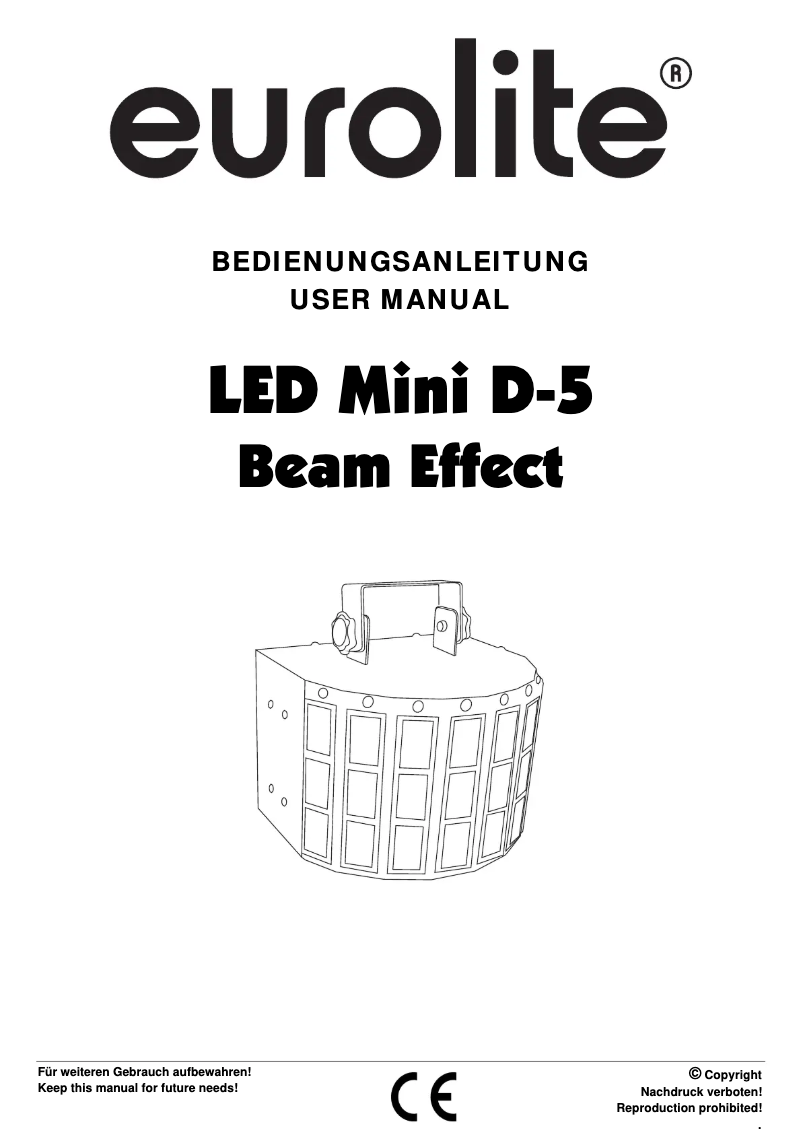 Image de la première page du manuel de l'appareil D-5