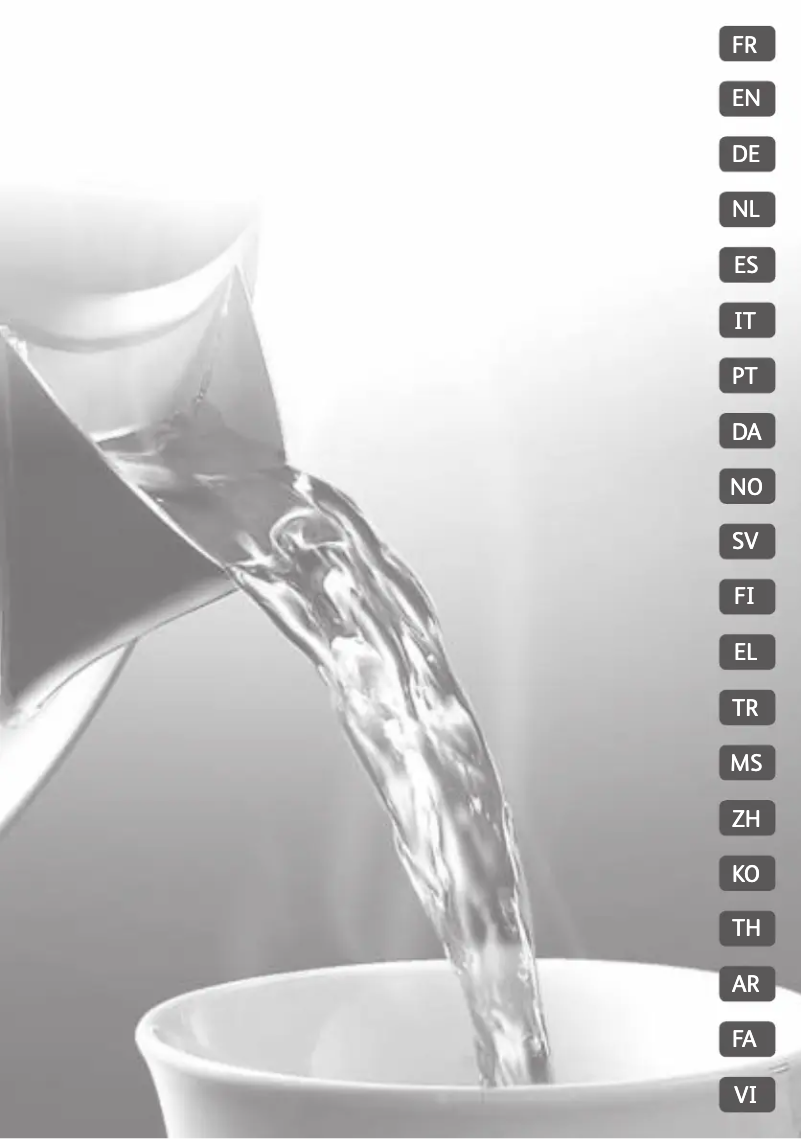 Page n°1 - Manuel utilisateur Tefal Safe'Tea KO2618