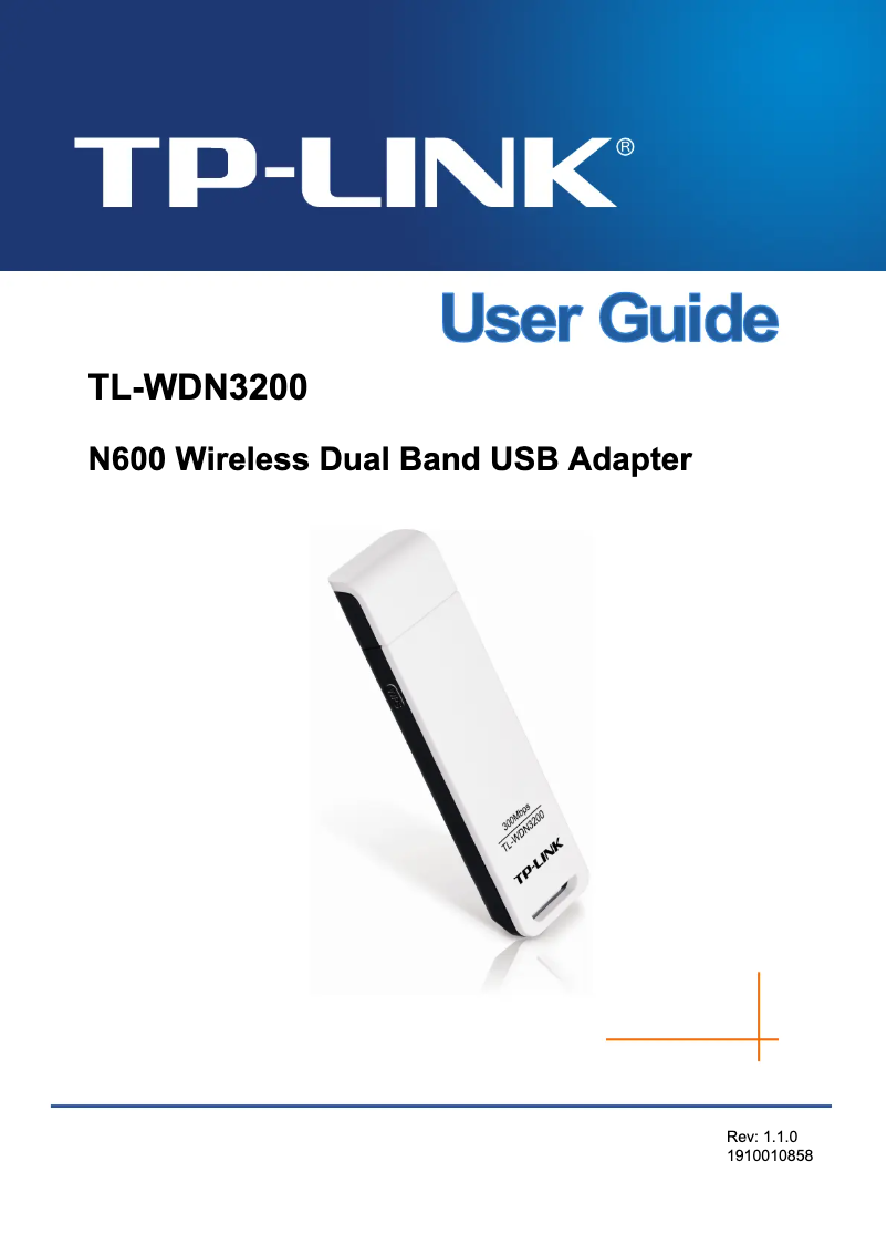 Página 1 del manual Manual de usuario TP-Link TL-WDN3200