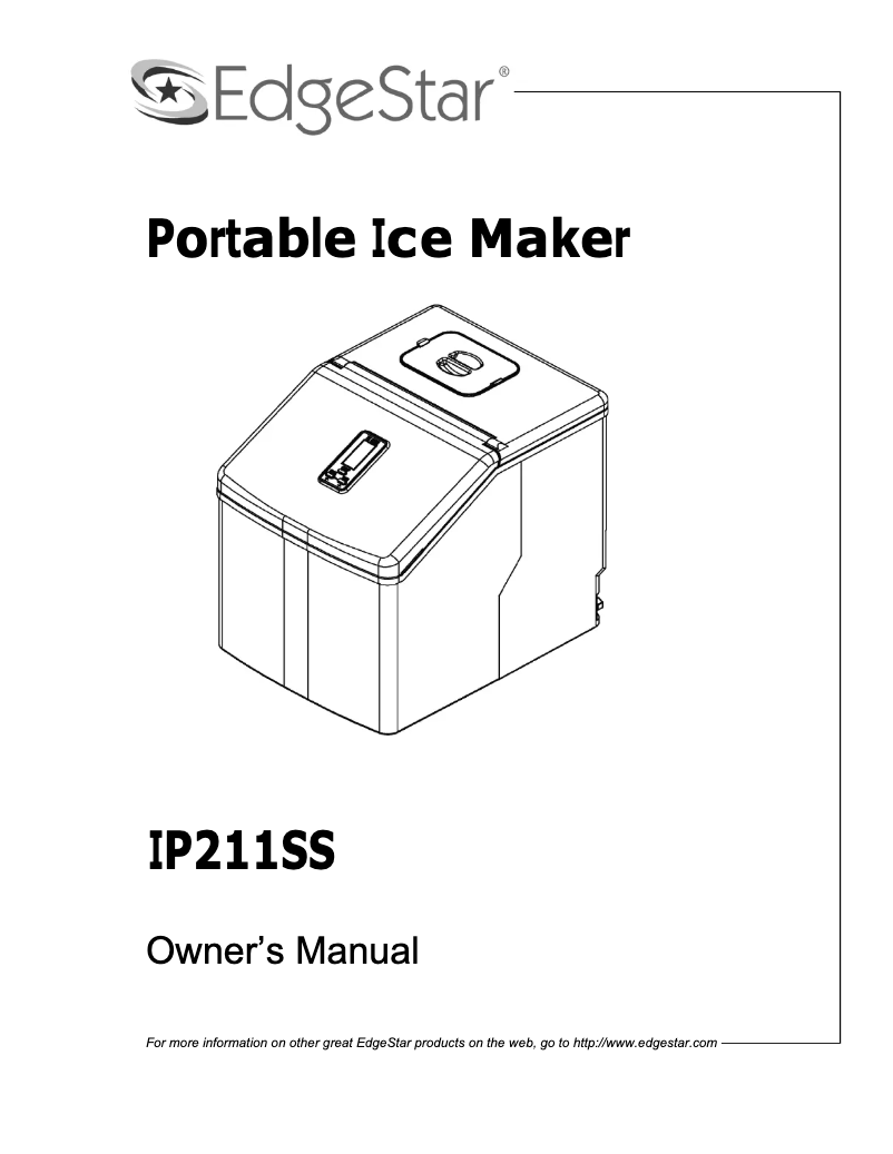 Image de la première page du manuel de l'appareil IP211