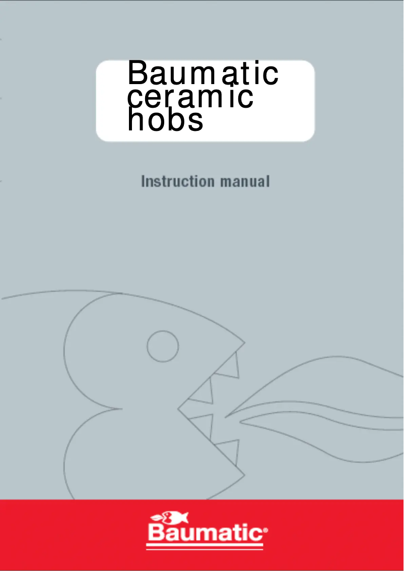 Page 1 de la notice Manuel utilisateur Baumatic B13