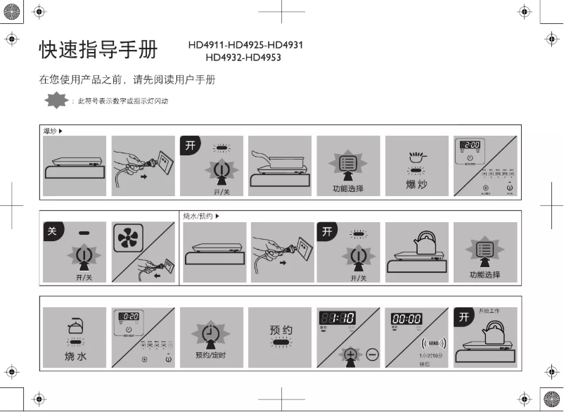 Imagen de la primera página del manual del dispositivo Viva Collection HD4931