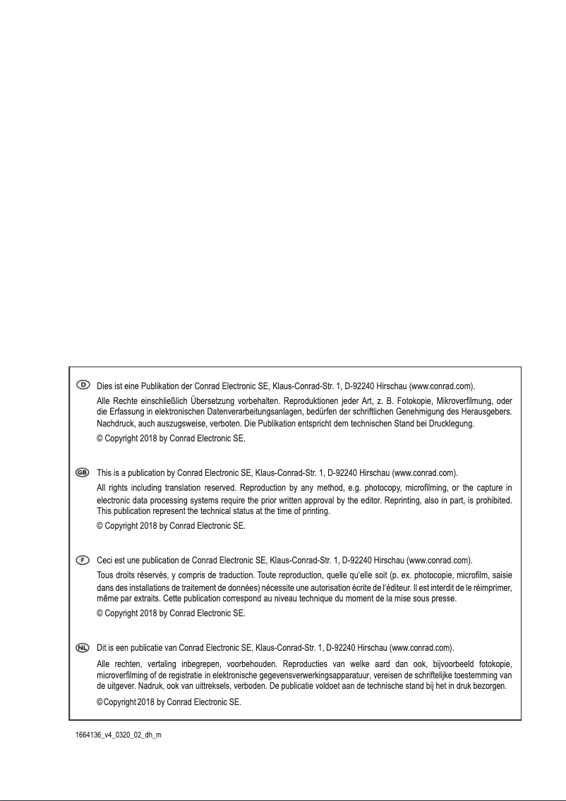 Page 1 de la notice Manuel utilisateur BaseTech 1664136