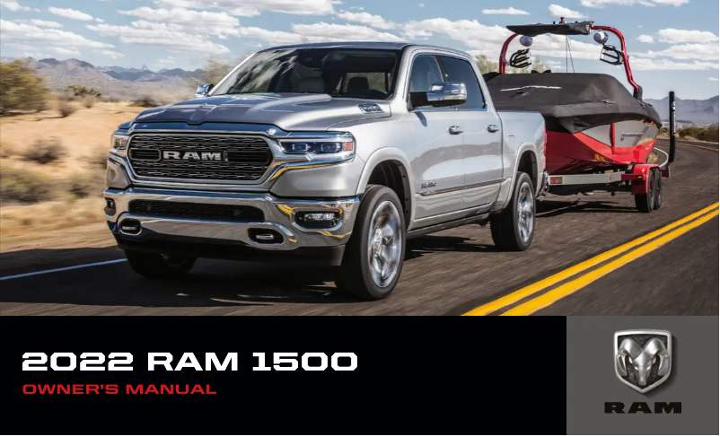 Page 1 de la notice Manuel utilisateur RAM 1500 (2022)