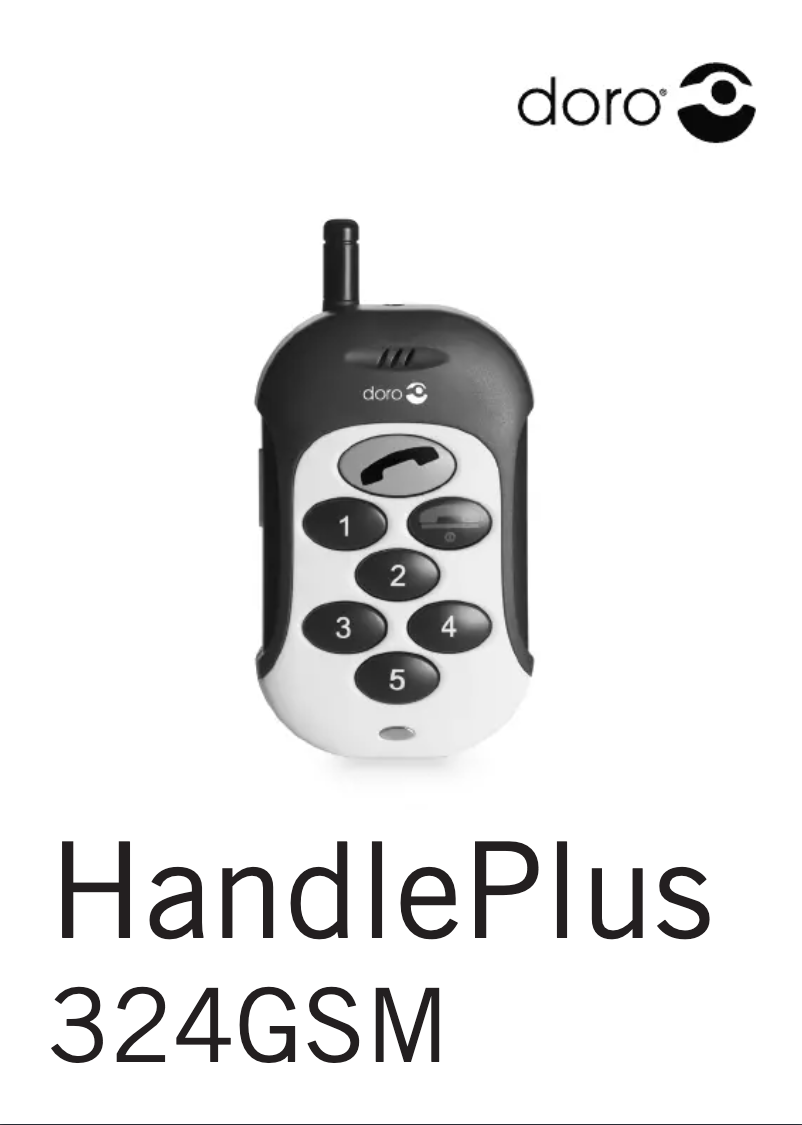 Imagen de la primera página del manual del dispositivo HandlePlus 324gsm