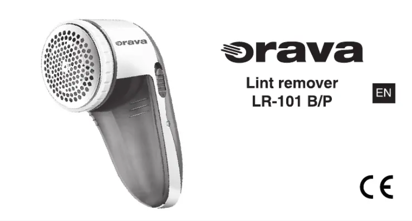 Image de la première page du manuel de l'appareil LR-101 P