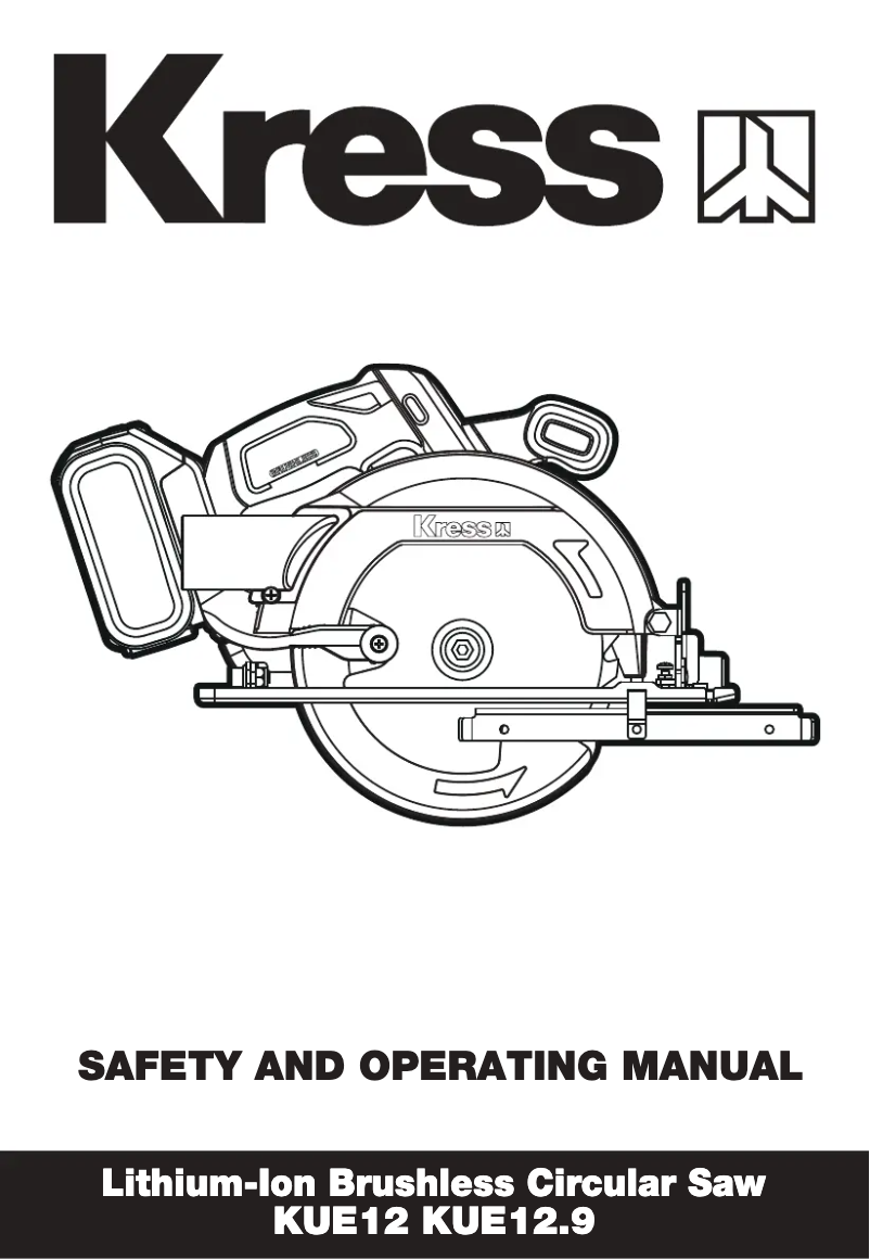 Page n°1 - Manuel utilisateur Kress KUE12.1