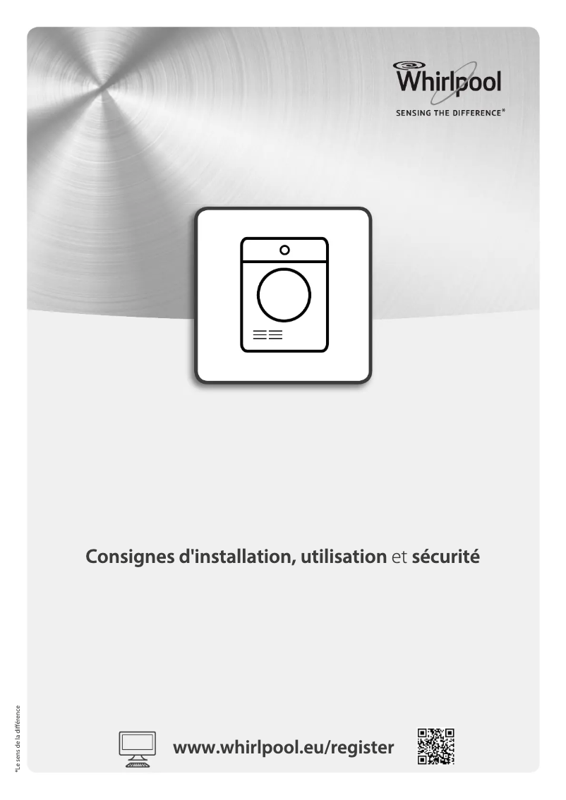 Page 1 de la notice Manuel utilisateur Whirlpool HSCX 80531