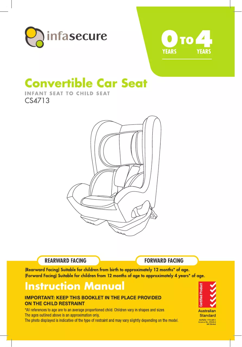Page n°1 - Manuel utilisateur InfaSecure Vari Move