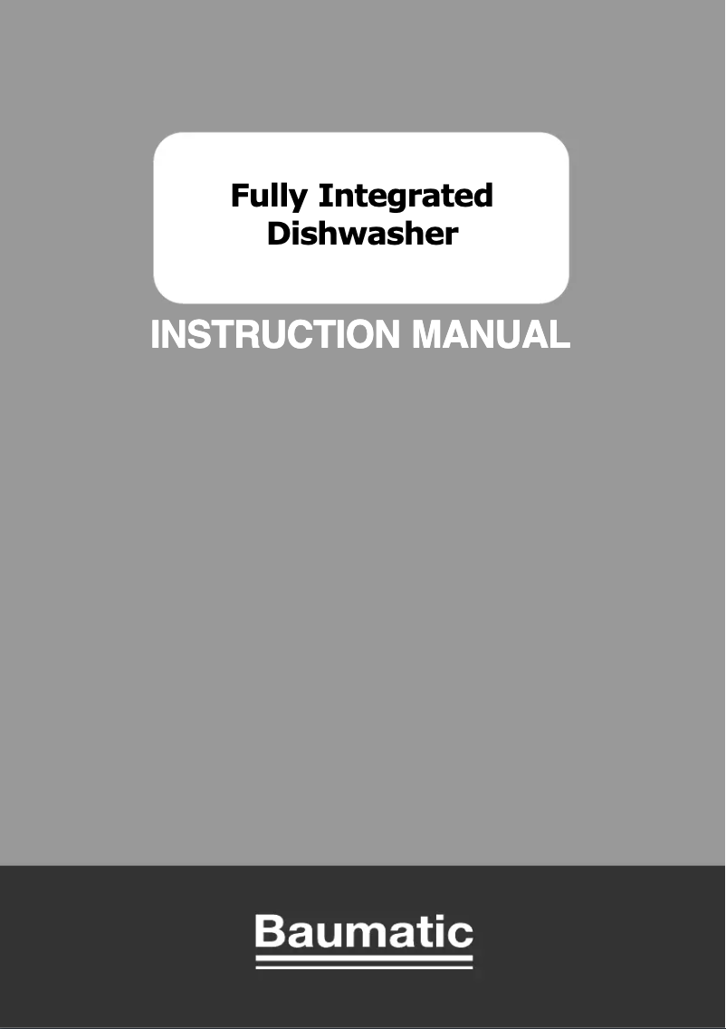 Page n°1 - Manuel utilisateur Baumatic BI 3E53E0B-80