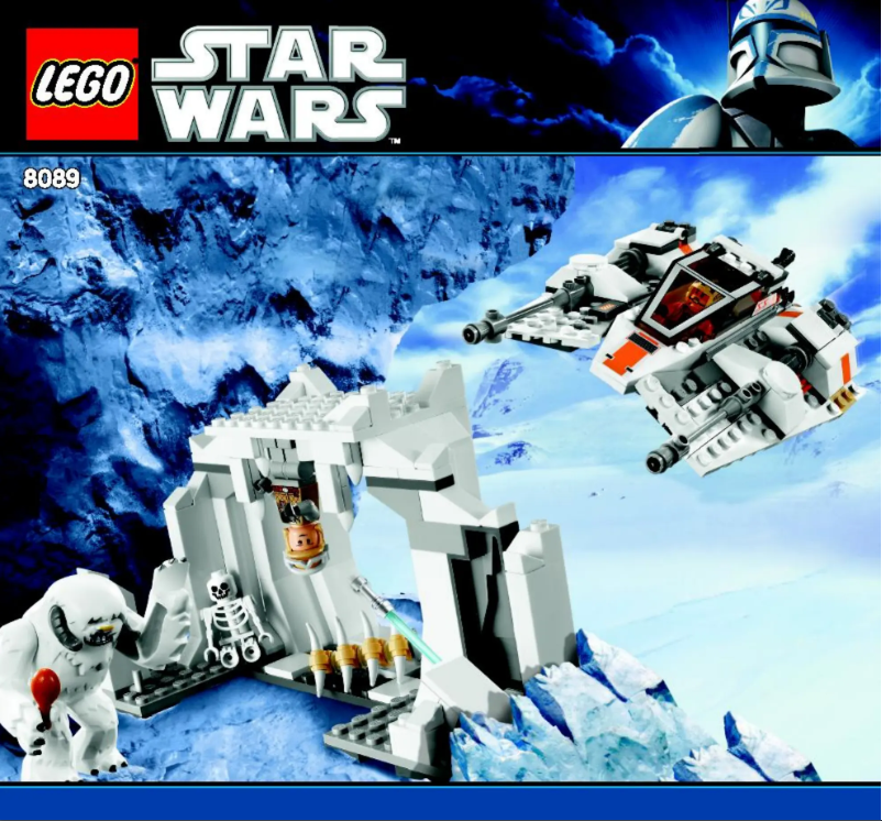 Page 1 de la notice Manuel utilisateur Lego Star Wars 7749
