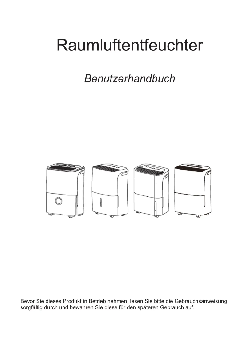 Image de la première page du manuel de l'appareil MDDF-20DEN7-WF