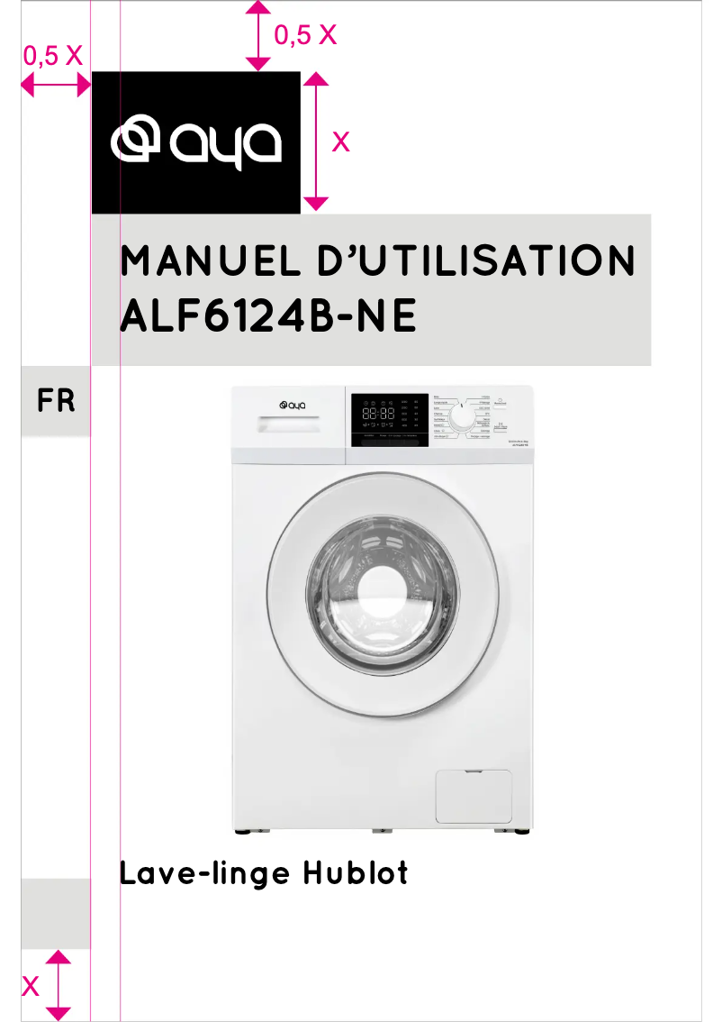 Page n°1 - Manuel utilisateur AYA ALF 6124B-NE