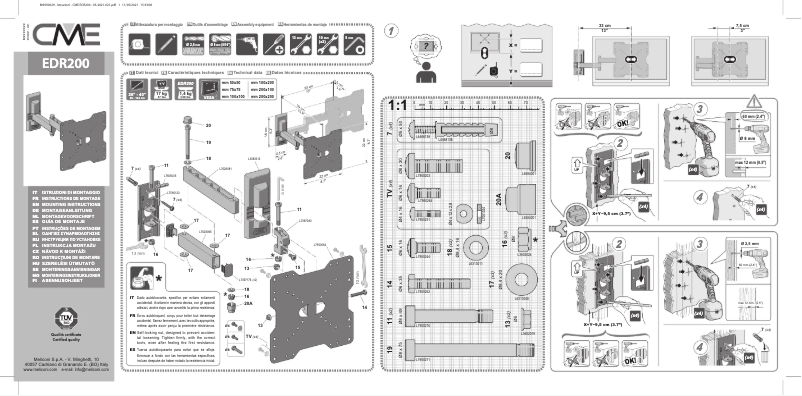 Page 1 of the manual User Manual Meliconi CME EDR200