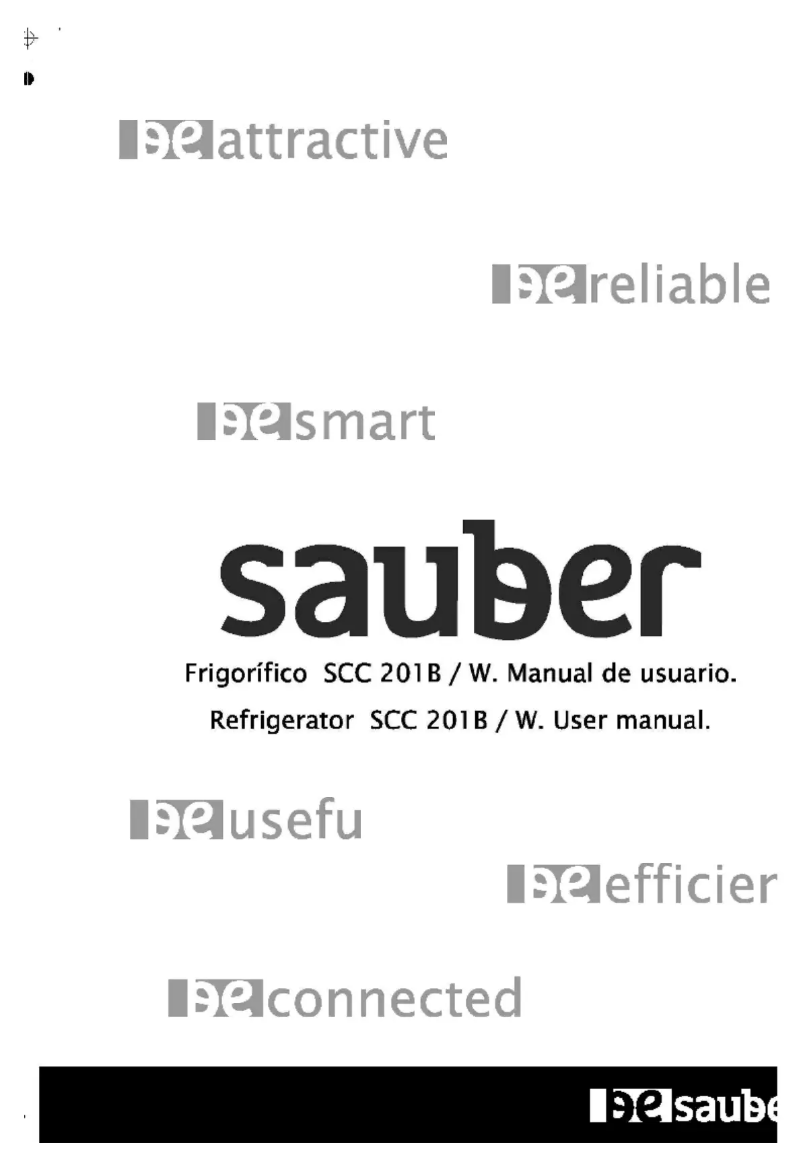 Page n°1 - Manuel utilisateur Sauber SCC201B