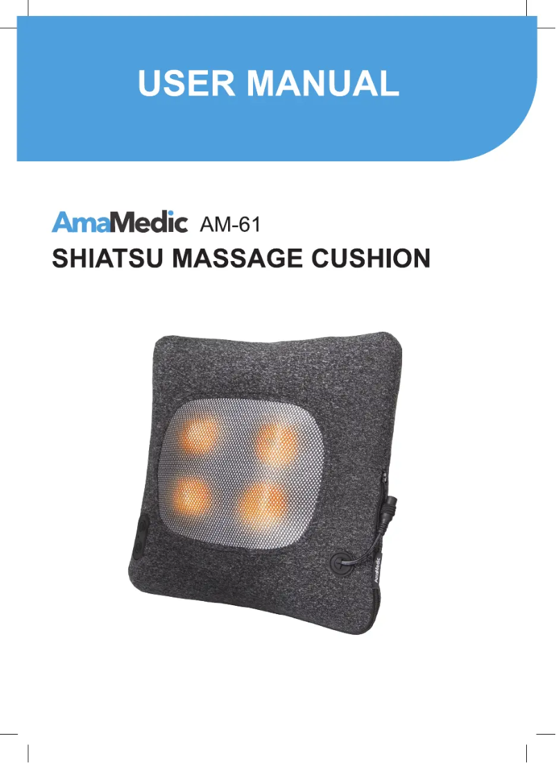 Page 1 de la notice Manuel utilisateur AmaMedic AM-61