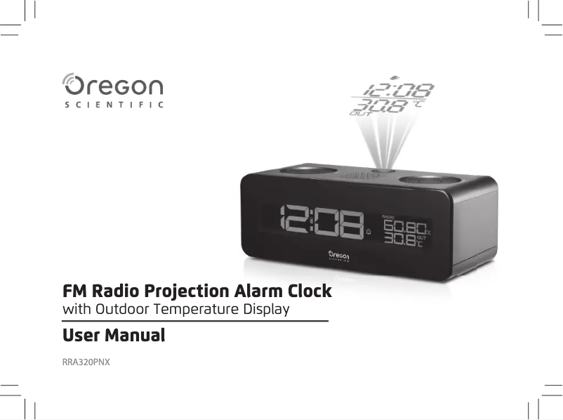 Page n°1 - Manuel utilisateur Oregon Scientific RRA320PNX
