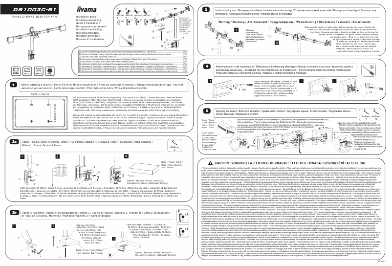 Image de la première page du manuel de l'appareil DS1003C-B1