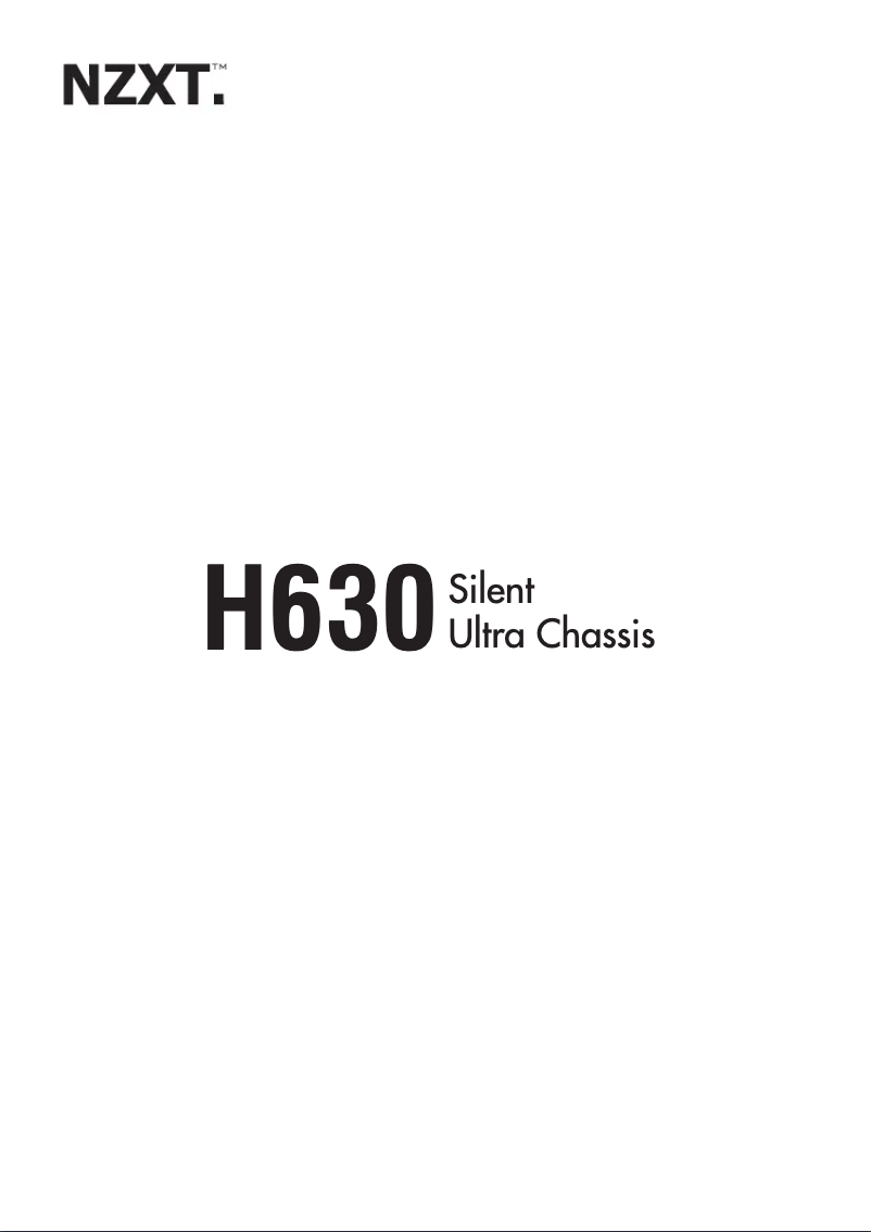 Page n°1 - Manuel utilisateur NZXT H630