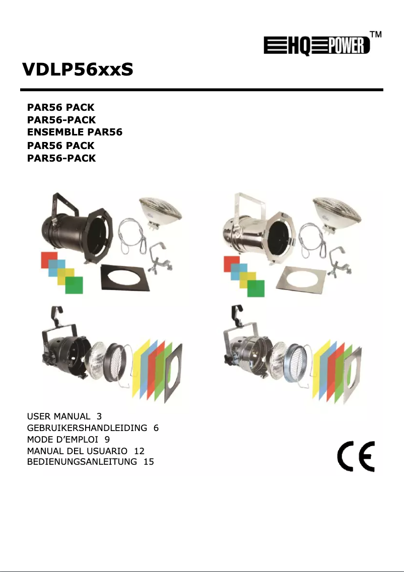 Image de la première page du manuel de l'appareil VDLP56LCS