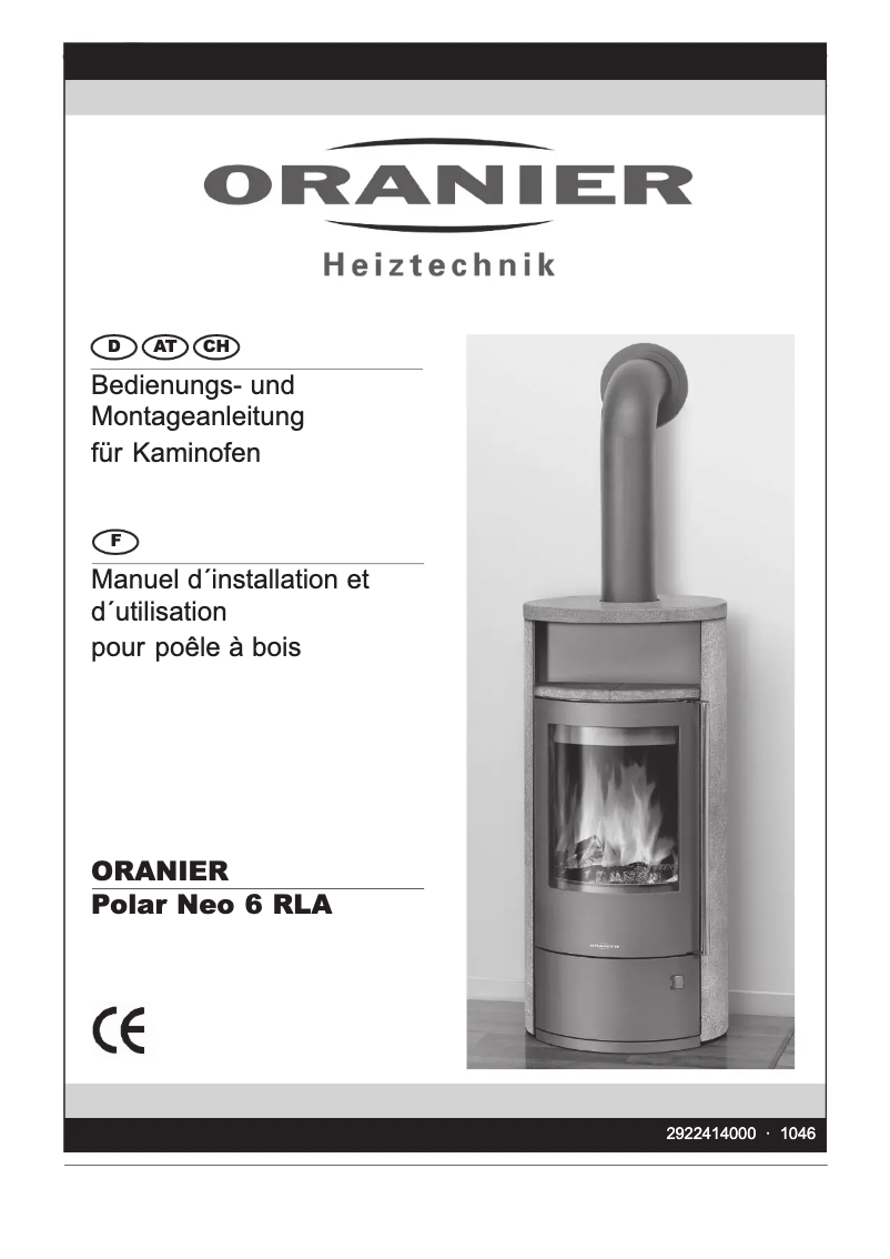 Page 1 de la notice Manuel utilisateur Oranier Polar Neo 6 RLA