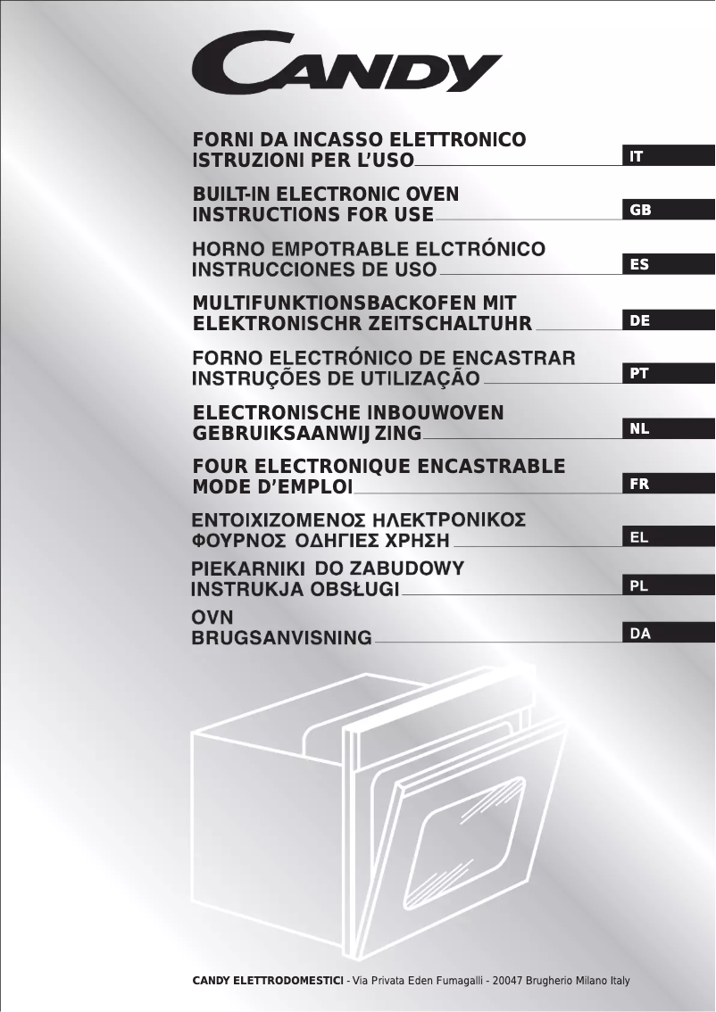 Page n°1 - Manuel utilisateur Candy 2d 467 x