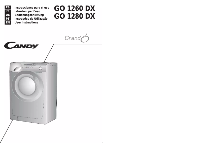 Image de la première page du manuel de l'appareil GO 1280D-01