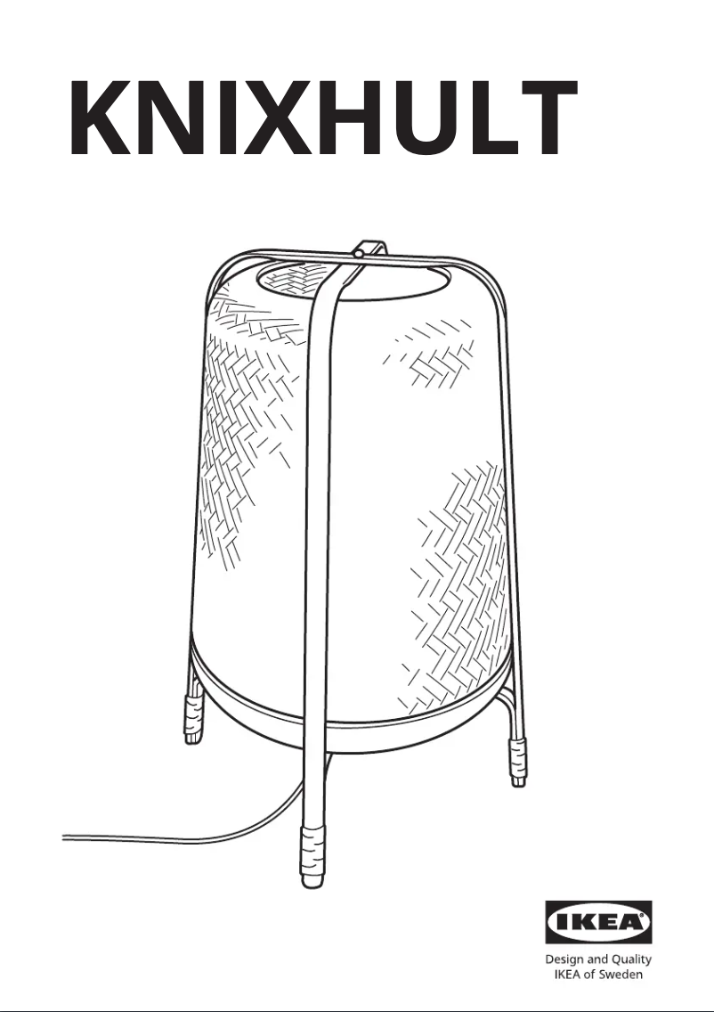 Página 1 del manual Manual de usuario Ikea KNIXHULT 303.237.63