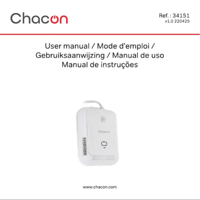 Image de la première page du manuel de l'appareil 34151