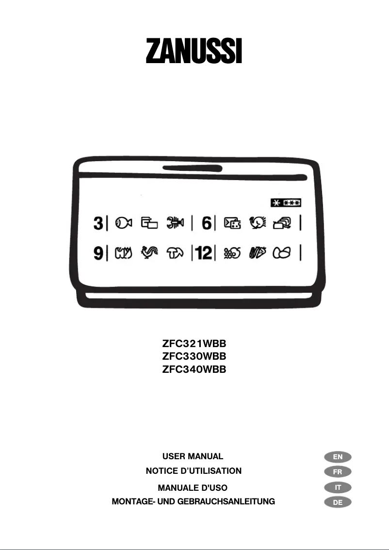 Página 1 del manual Manual de usuario Zanussi ZFC 321 WBB