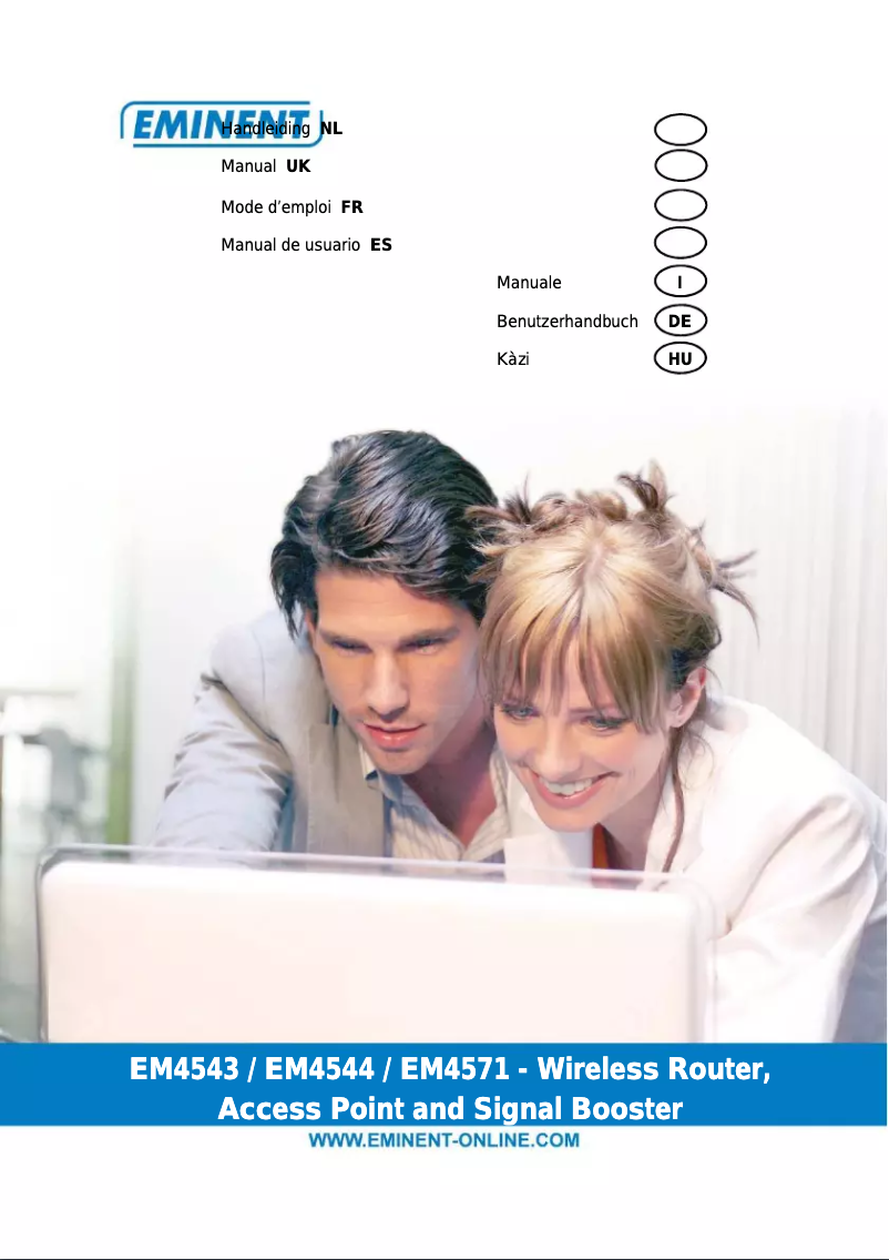 Page 1 de la notice Manuel utilisateur Eminent EM4544