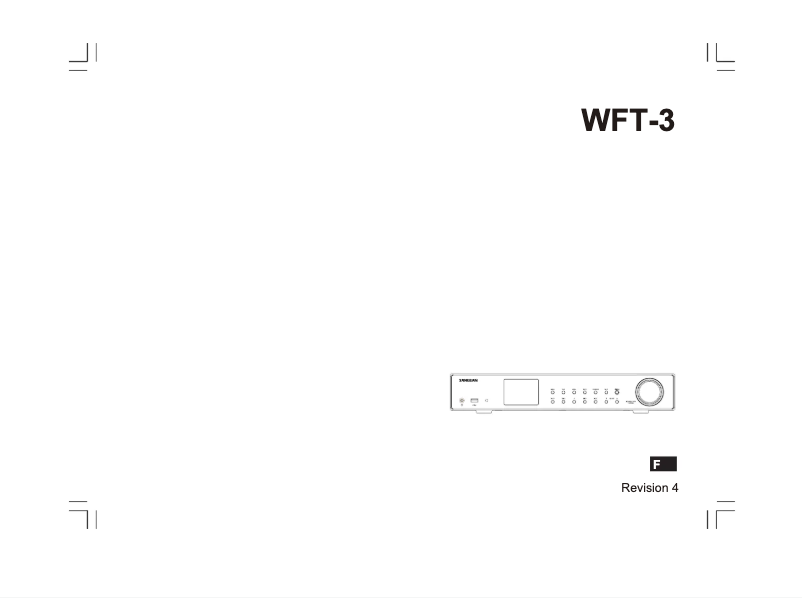 Image de la première page du manuel de l'appareil WFT-3