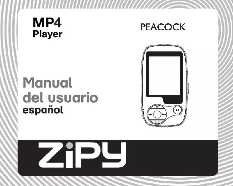Image de la première page du manuel de l'appareil Peacock