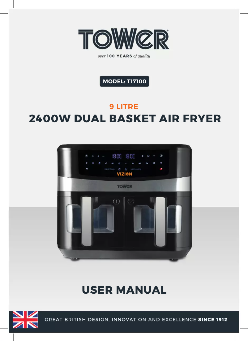 Page n°1 - Manuel utilisateur Tower T17100