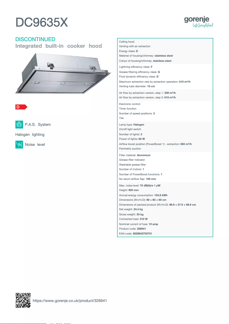 Image de la première page du manuel de l'appareil DC9635X