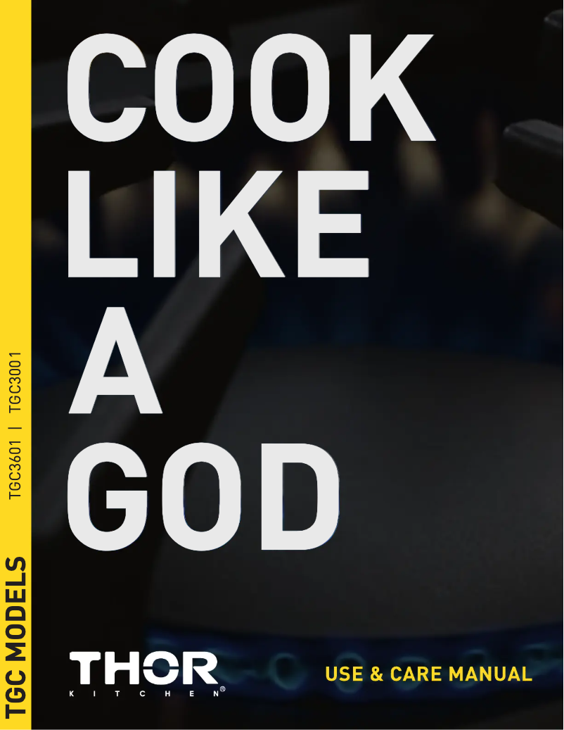 Página 1 del manual Manual de usuario Thor TGC3601
