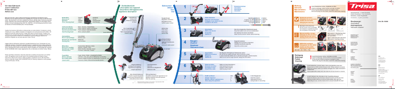 Page 1 de la notice Manuel utilisateur Trisa 9446-42