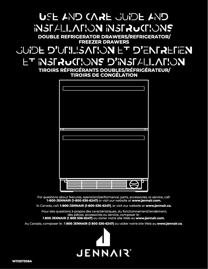 Image de la première page du manuel de l'appareil JUCFP242HX