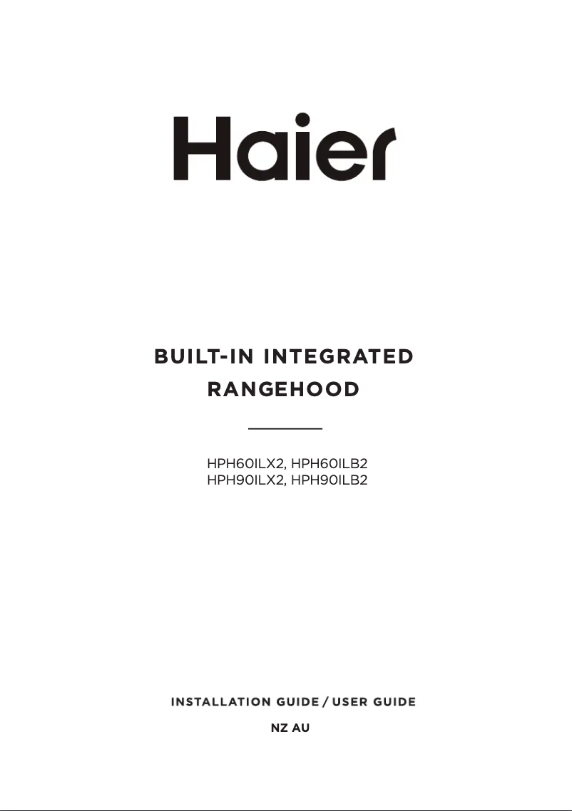 Page n°1 - Guide d'installation Haier HPH90ILB2