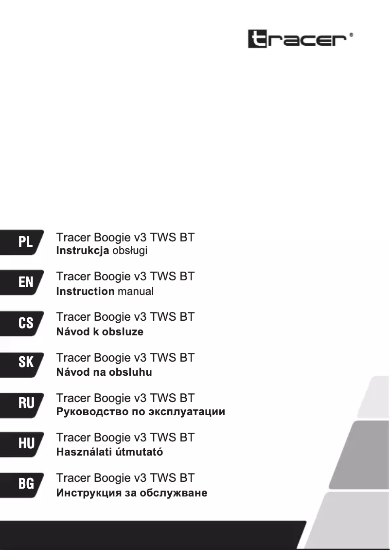 Image de la première page du manuel de l'appareil Boogie v3 TWS BT