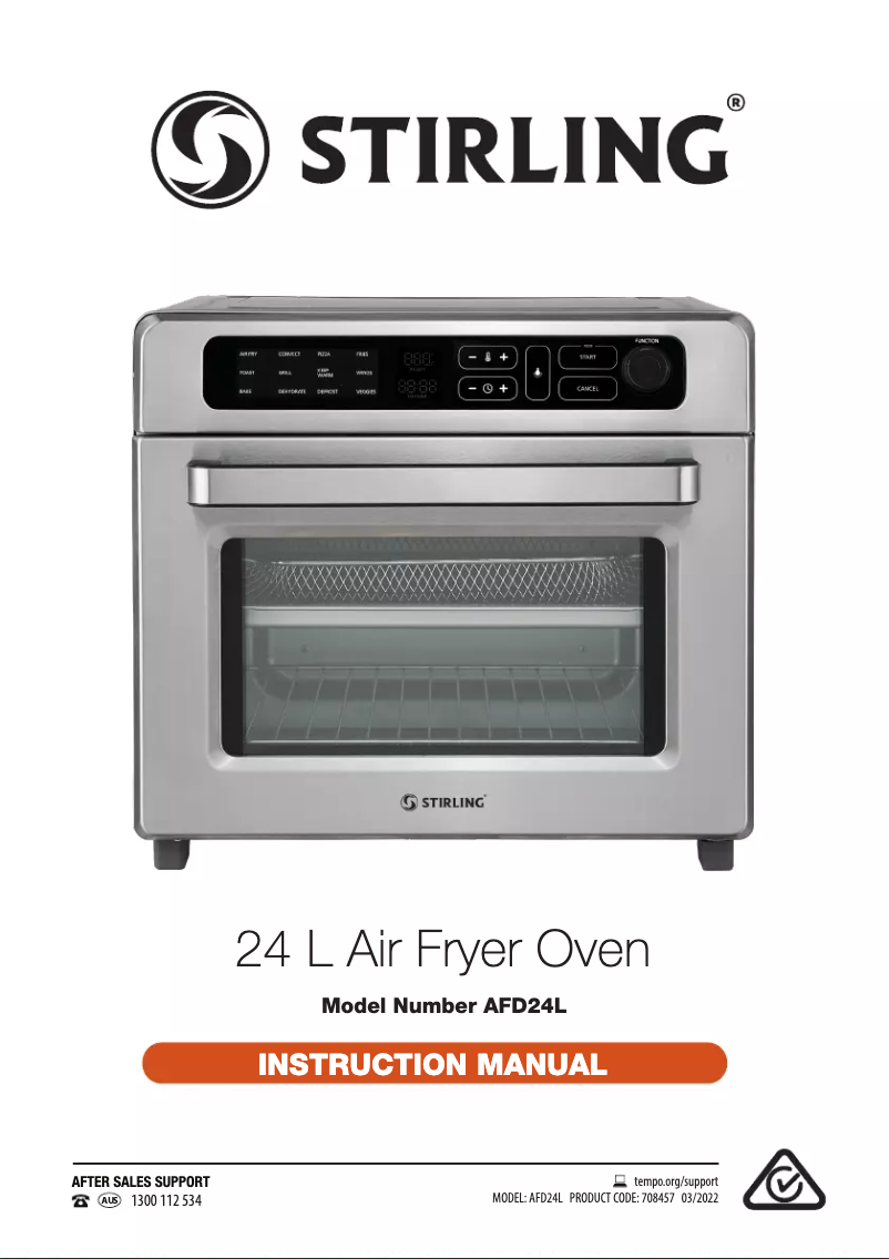 Page 1 de la notice Manuel utilisateur Stirling AFD23L