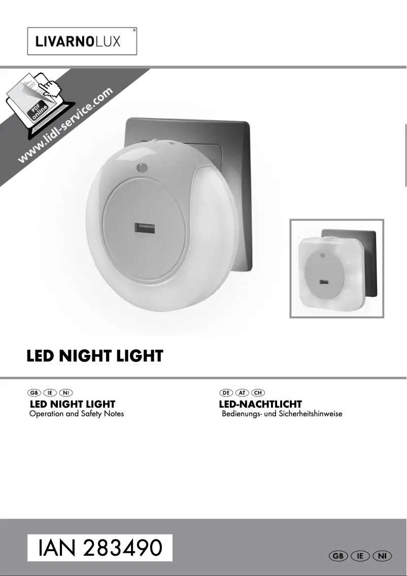 Page n°1 - Manuel utilisateur Livarno Lux 14120106L