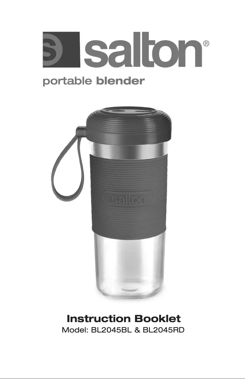 Página 1 del manual Manual de usuario Salton BL2045RD