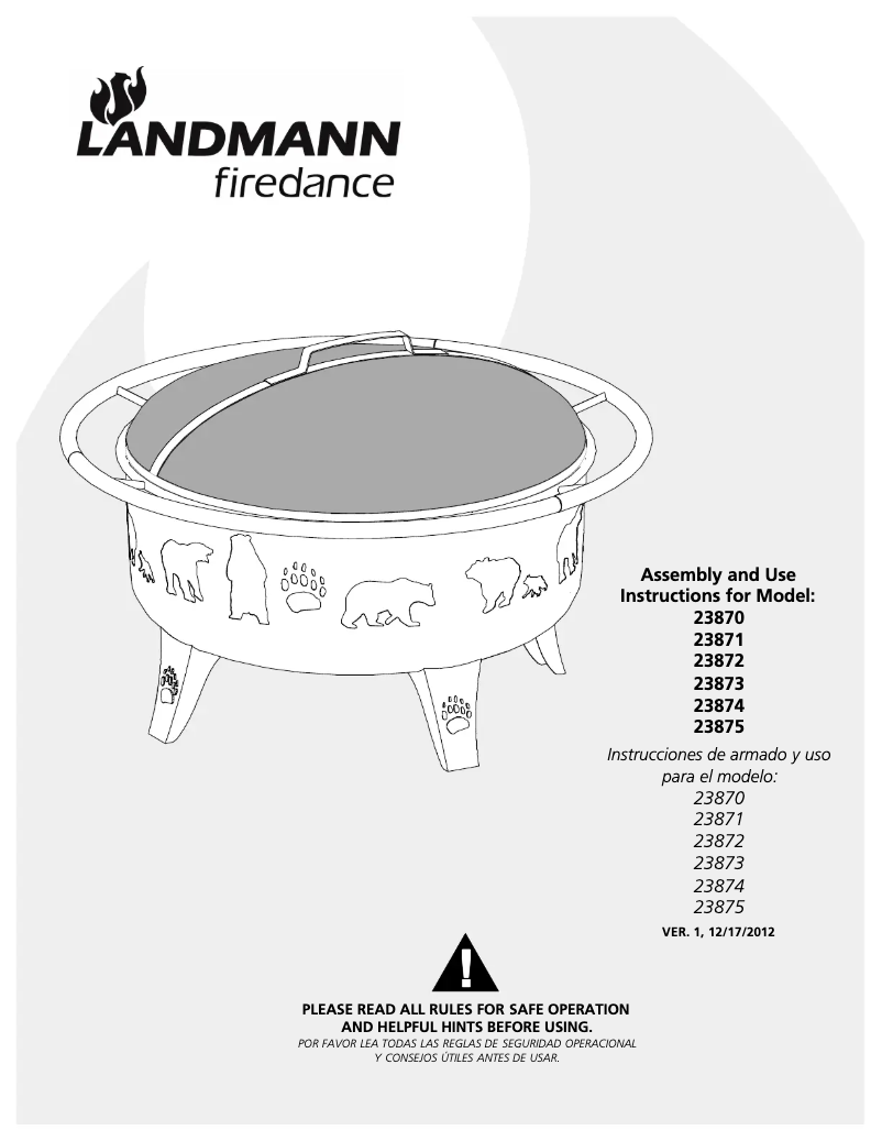 Image de la première page du manuel de l'appareil 23875