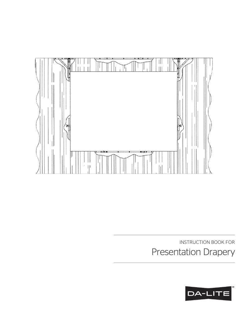 Página 1 del manual Manual de usuario Da-Lite 39912P