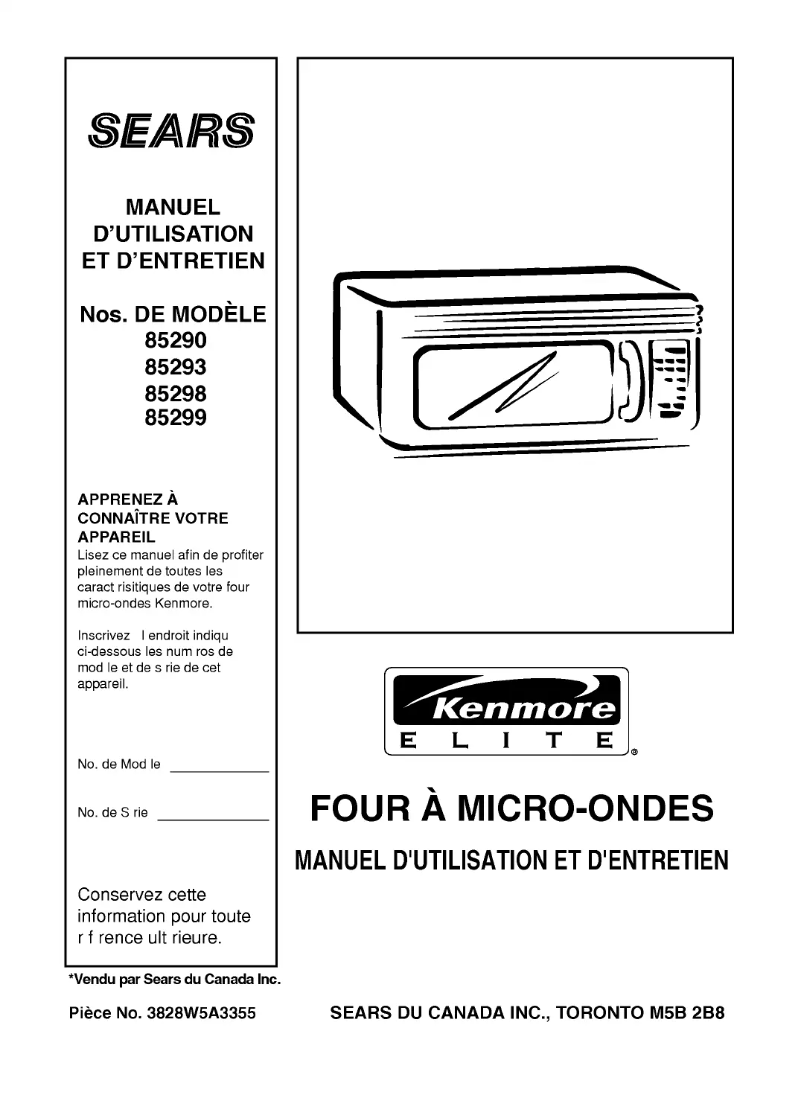 Page 1 de la notice Manuel utilisateur LG MV-2042KLQV