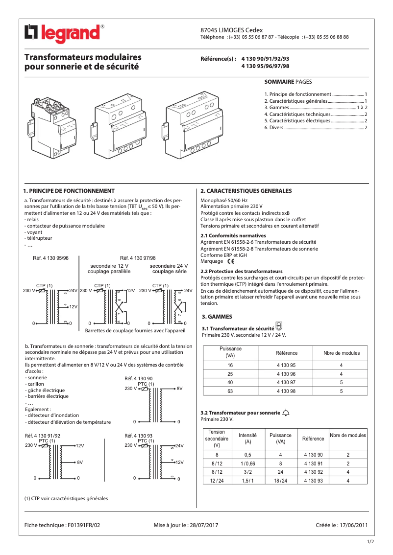 Imagen de la primera página del manual del dispositivo 413091