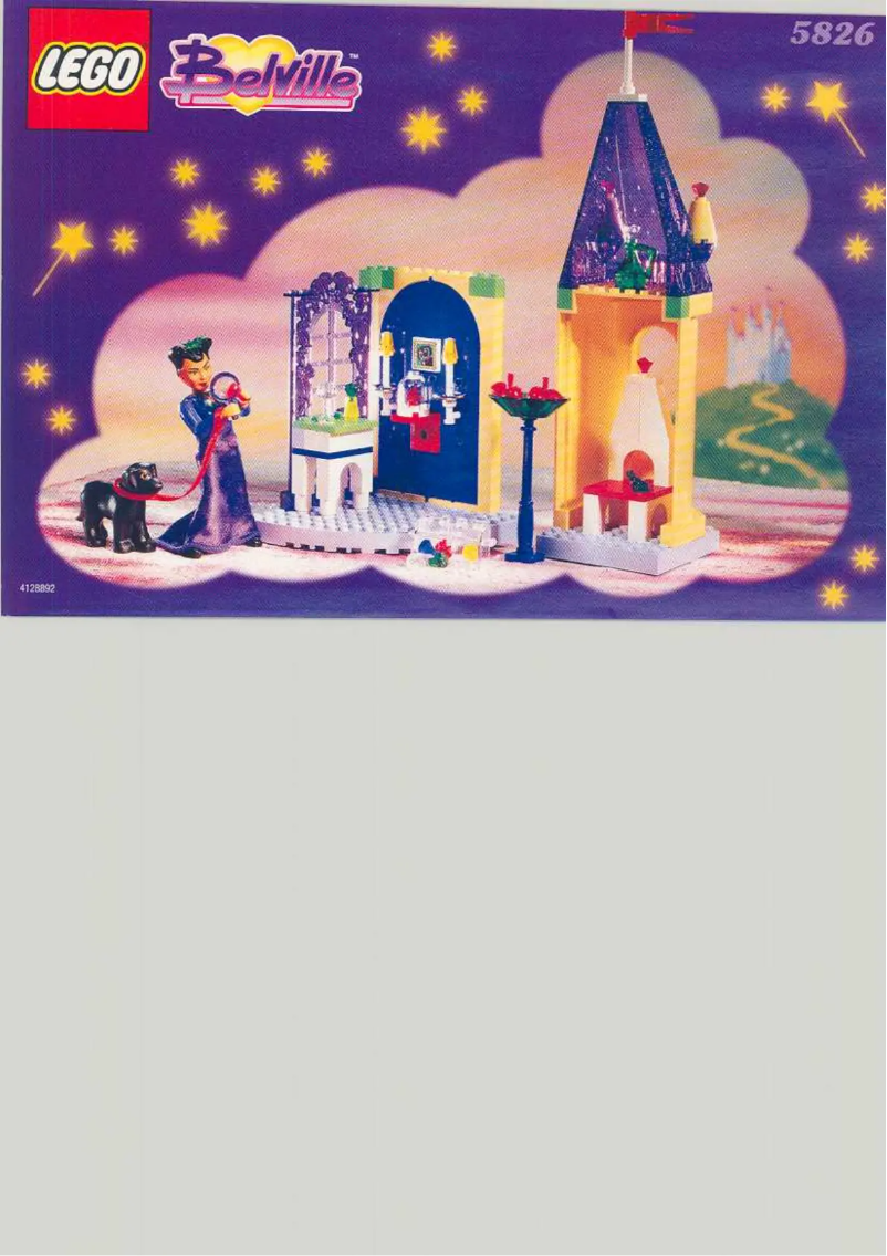 Page 1 de la notice Manuel utilisateur Lego Belville 5826