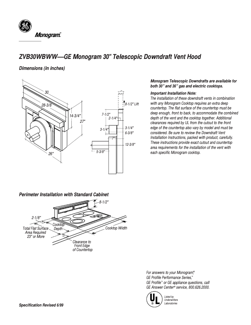 Image de la première page du manuel de l'appareil ZVB30WBWW